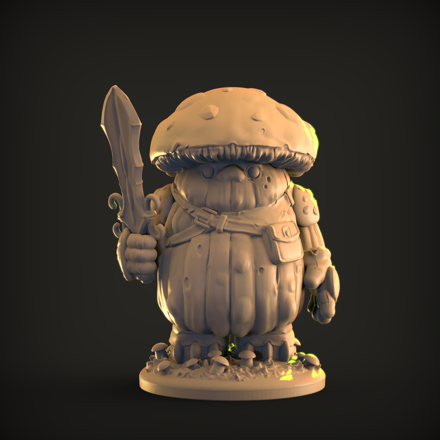 Brannoc Bramblecap - Fighter