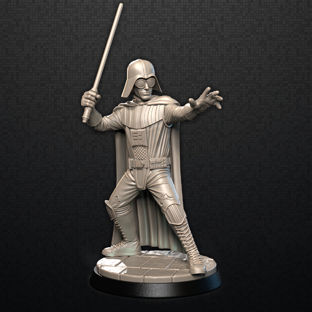 Dork Vader (Human and Zombie Options)