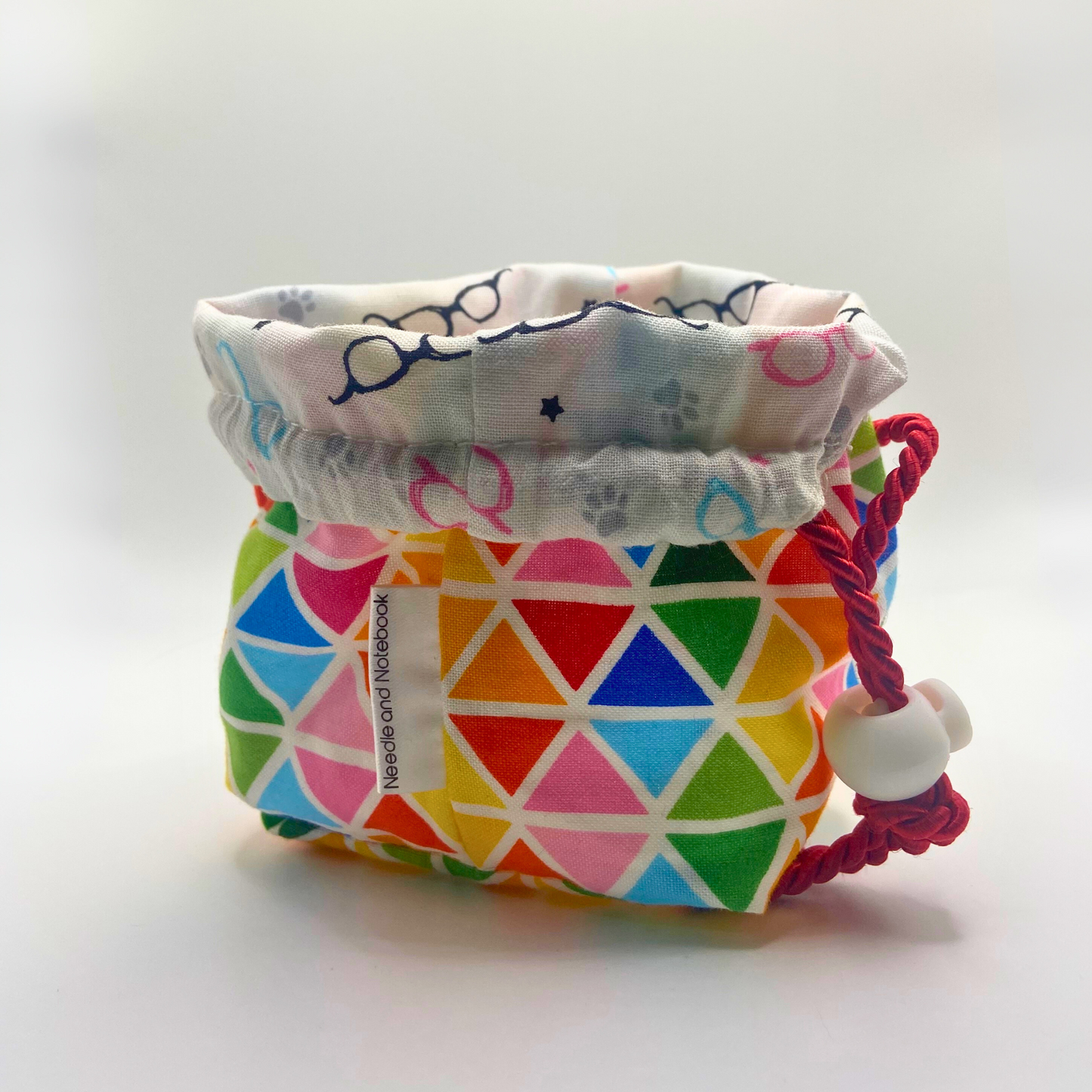 Rainbow Geek Dice Bag