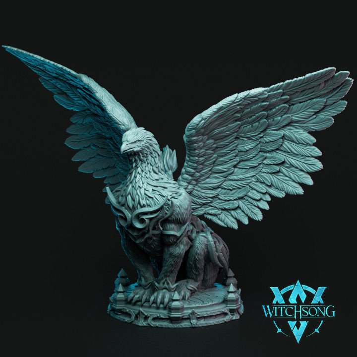 Gryphon Sphinx (Perching and Prowling Pose)