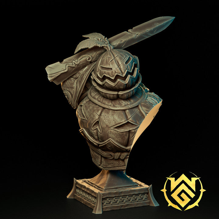 Pumpkin Knight - Bust