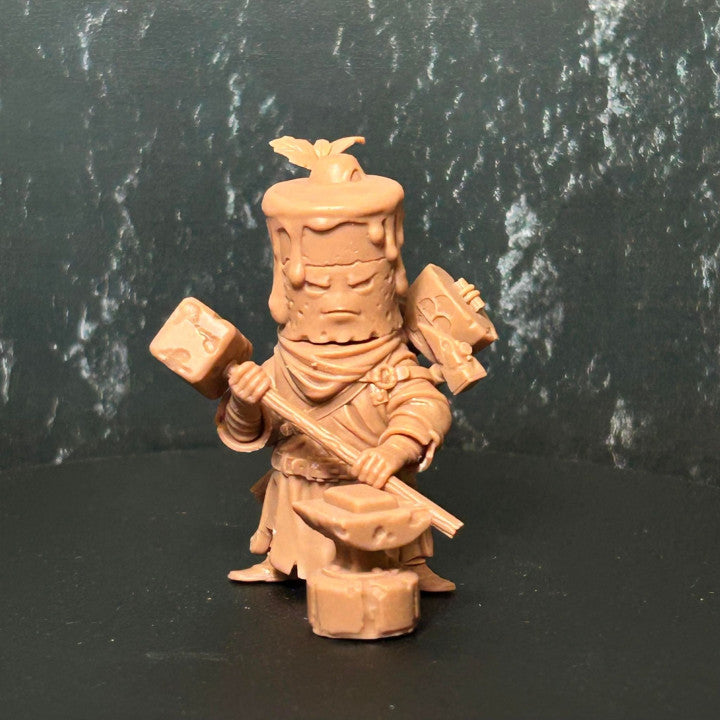 Chocolate Cake Blacksmith Food Fight Quirky Unlimited Print