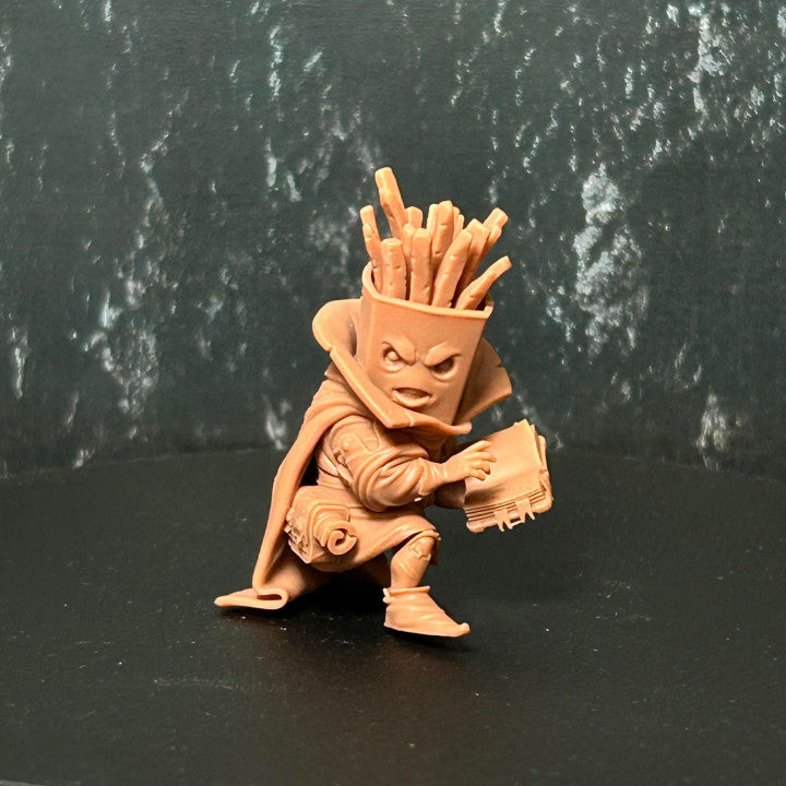 French Fries Warlock Food Fight Quirky Unlimited Print