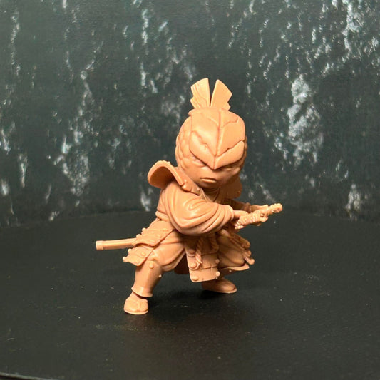 Shrimp Sushi Samurai Food Fight Quirky Unlimited Print