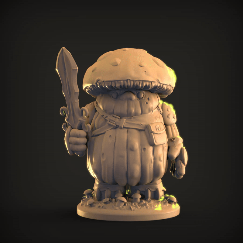 Brannoc Bramblecap - Fighter