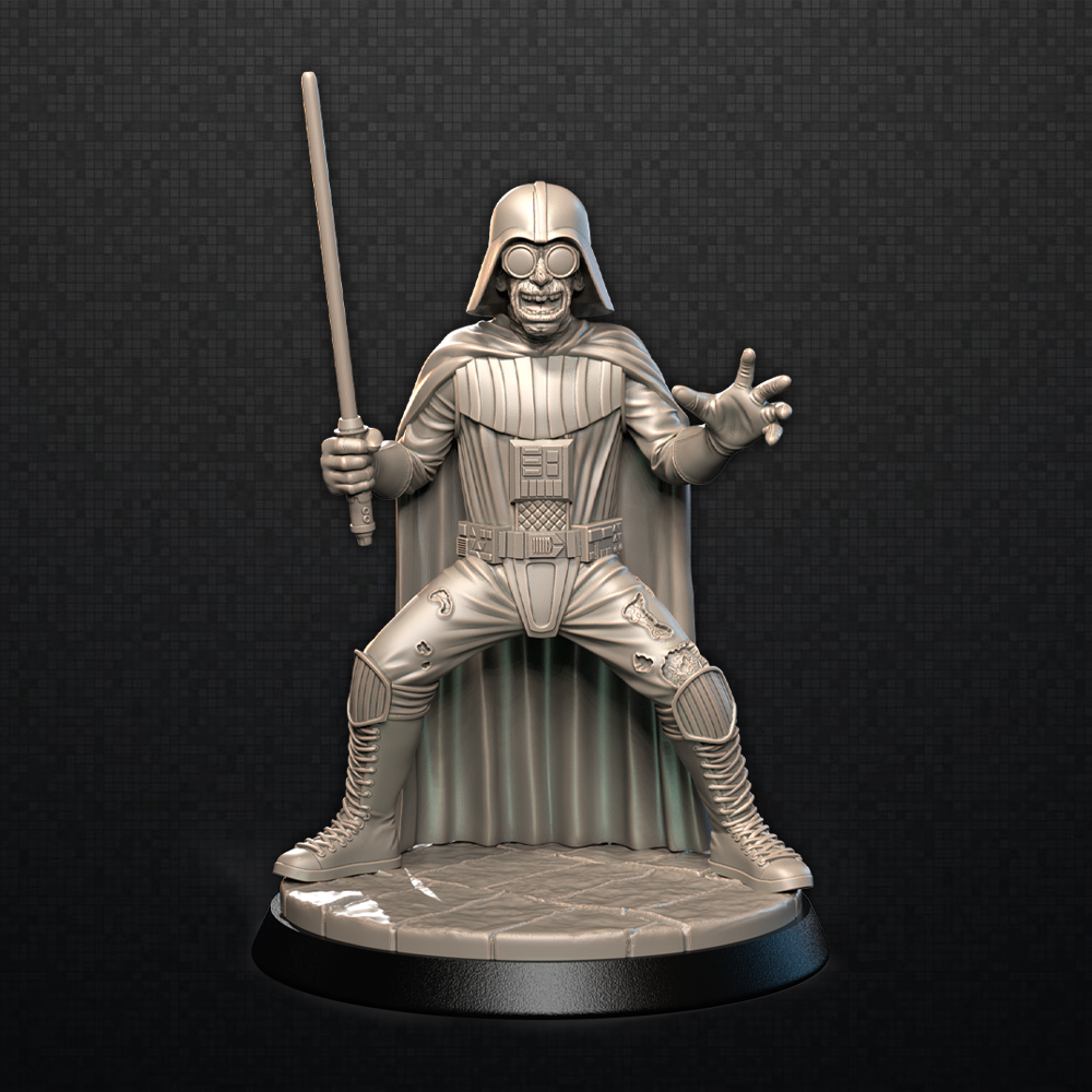 Dork Vader (Human and Zombie Options)