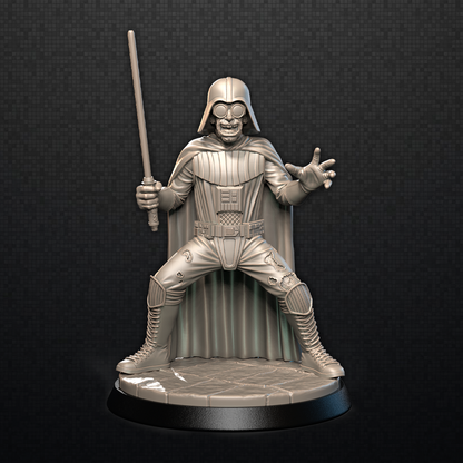 Dork Vader (Human and Zombie Options)
