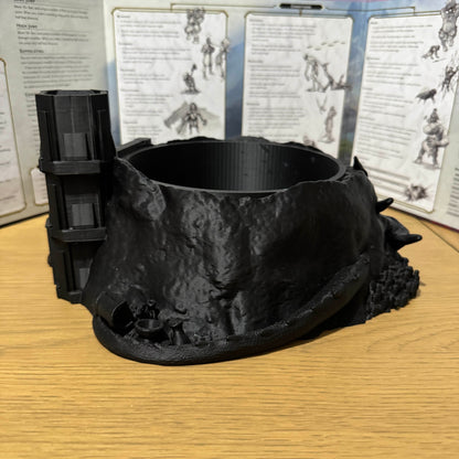 Under the Mountain - Snack Bowl & Dice Tower