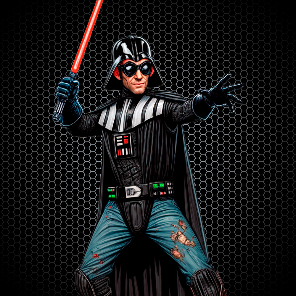 Dork Vader (Human and Zombie Options)