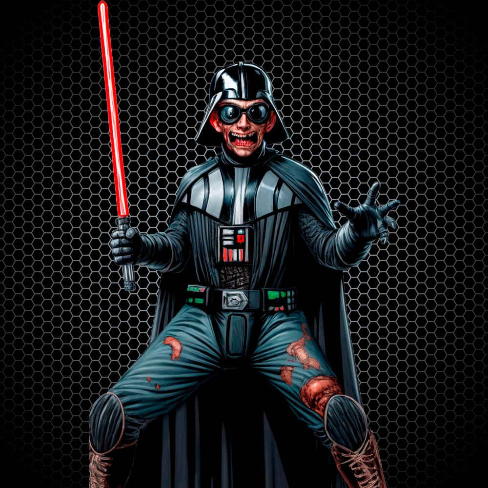 Dork Vader (Human and Zombie Options)