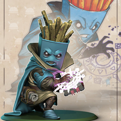 French Fries Warlock Food Fight Quirky Unlimited 