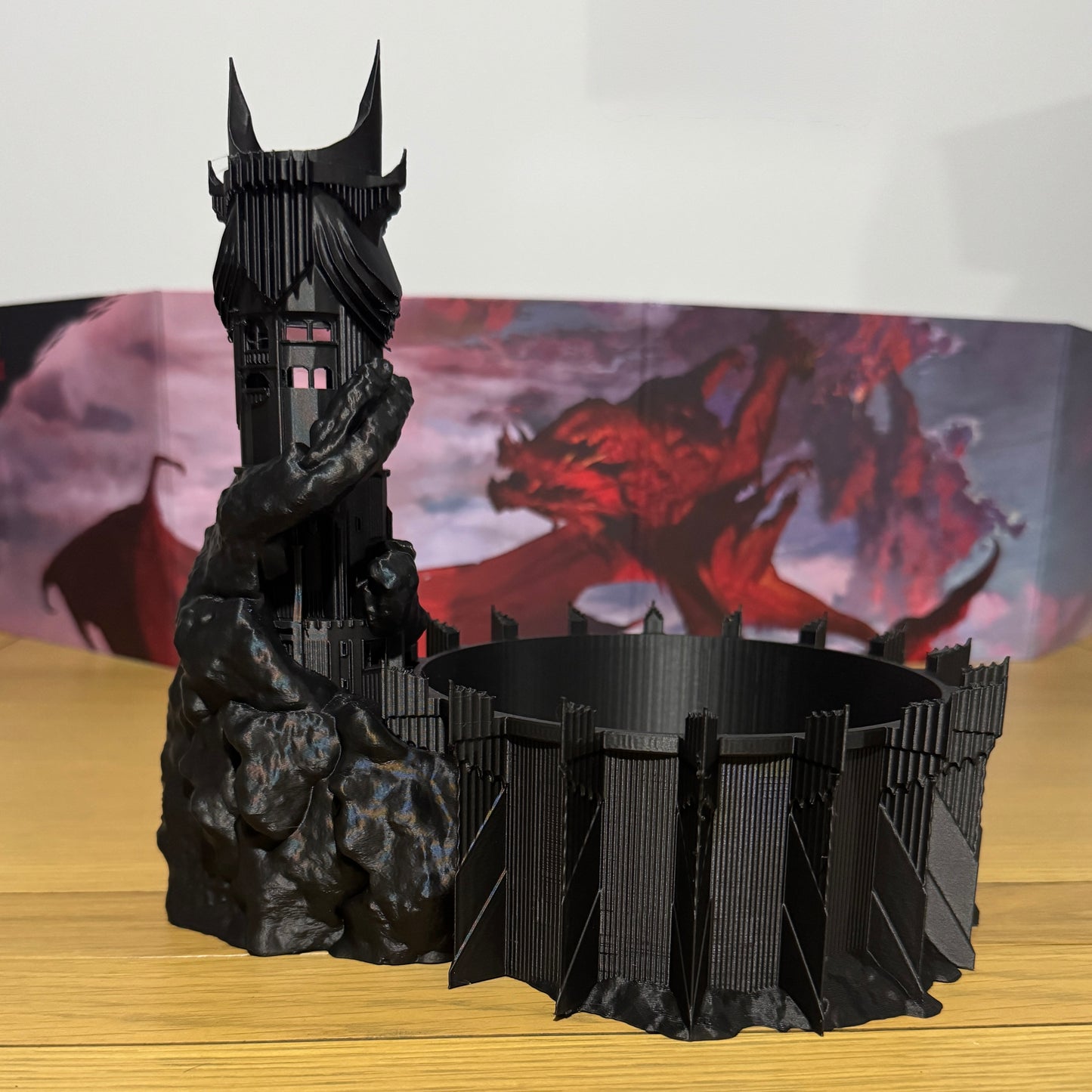 Bowl-Adur Snack Holding Dice Tower