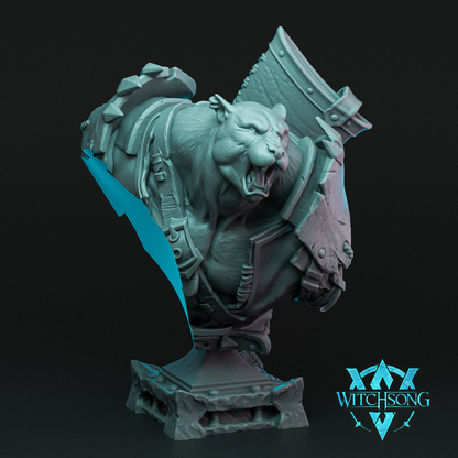 Lord of the Jungle (Protector and Seeker) - Bust