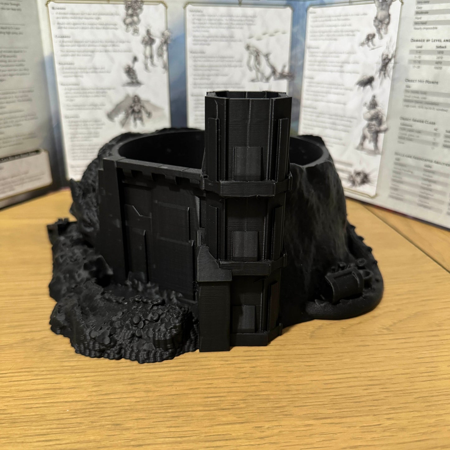 Under the Mountain - Snack Bowl & Dice Tower