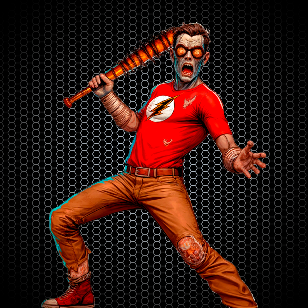 Speed Geekster (Human and Zombie Options)