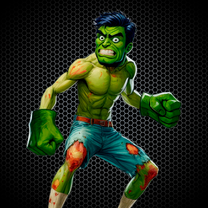 The Incredible Sulk (Human and Zombie Options)