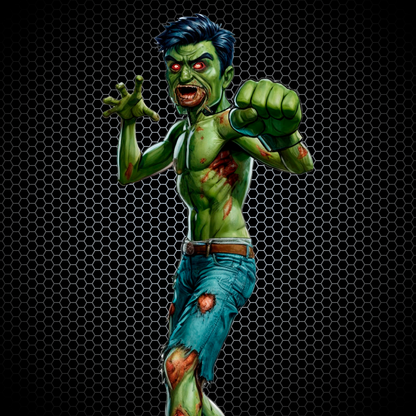 The Incredible Sulk (Human and Zombie Options)