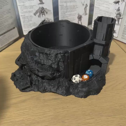 Under the Mountain - Snack Bowl & Dice Tower